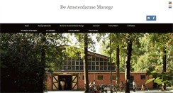 Desktop Screenshot of deamsterdamsemanege.nl